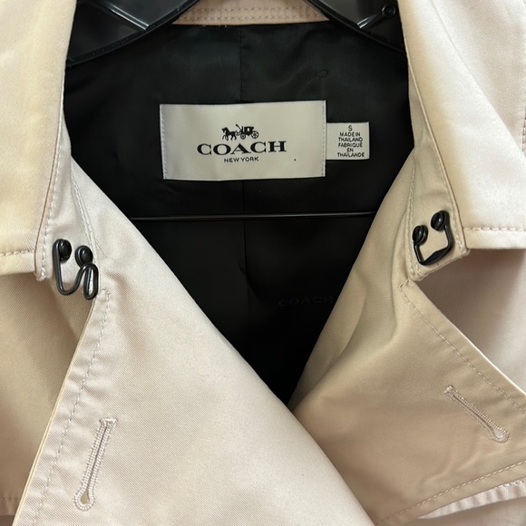 🔥🔥🔥Coach Double Breasted Trench Coat Jacket - Picture 3 of 9